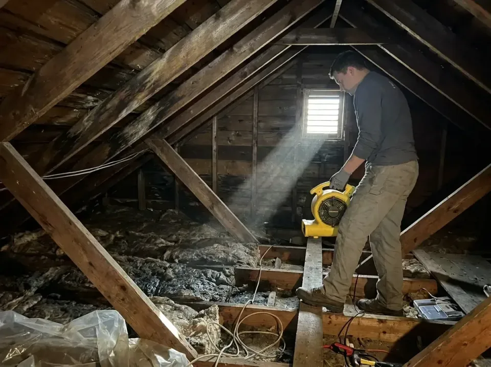 attic-water-damage-drying-proc-007 — frequently asked questions, Emergency Water Extraction & 24/7 Flood Response in Six Mil…